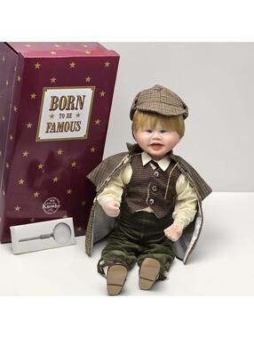 Little Sherlock Doll Kathy Barry-Steel Ashton-Drake 1989 NEW NIB Collector